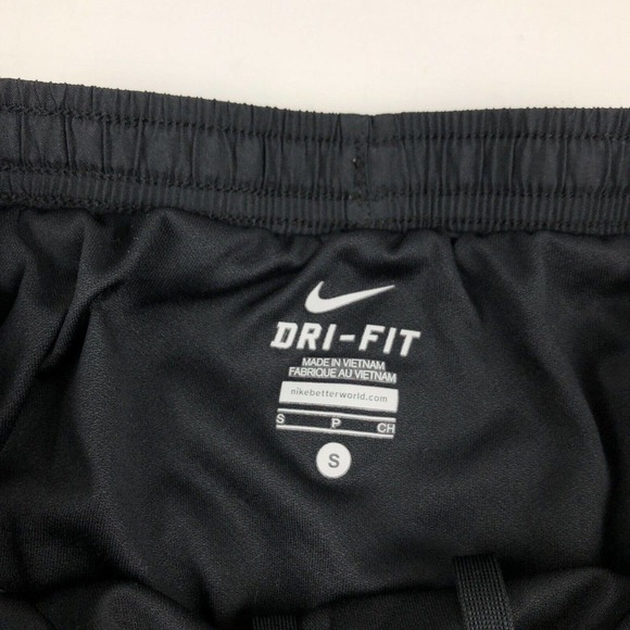 Nike DRI-FIT 3" Womens Running Shorts Size Small Lined Black White Gray - Picture 4 of 12